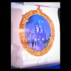 Disney World 25th Anniversary Poster